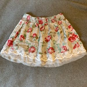 Floral Skirt
